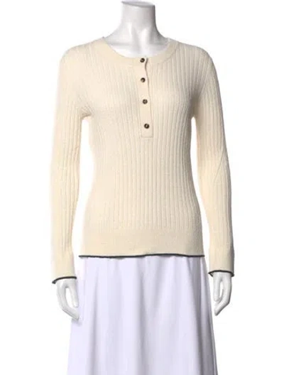 Pre-owned Bottega Veneta 2025 Crew Neck Sweater W/ Tags In Neutrals
