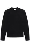 Bottega Veneta 3d Intreccio Crewneck Jumper In Black
