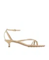 Bottega Veneta Sandals In Nude
