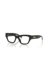 Bottega Veneta 49mm Rectangle Optical Glasses In Black