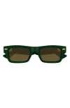 Bottega Veneta Ribbon Stud Square-frame Recycled-acetate Sunglasses