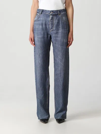 Bottega Veneta Pants  Woman Color Blue