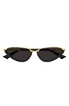 Bottega Veneta Recycled Acetate And Metal Cat-eye Sunglasses
