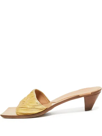 Pre-owned Bottega Veneta 50mm Leather Sandals