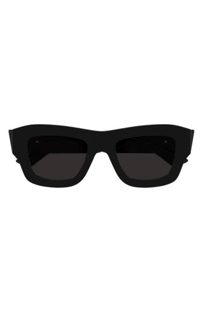 BOTTEGA VENETA BOTTEGA VENETA 50MM SQUARE SUNGLASSES
