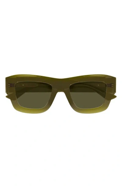 BOTTEGA VENETA BOTTEGA VENETA 50MM SQUARE SUNGLASSES