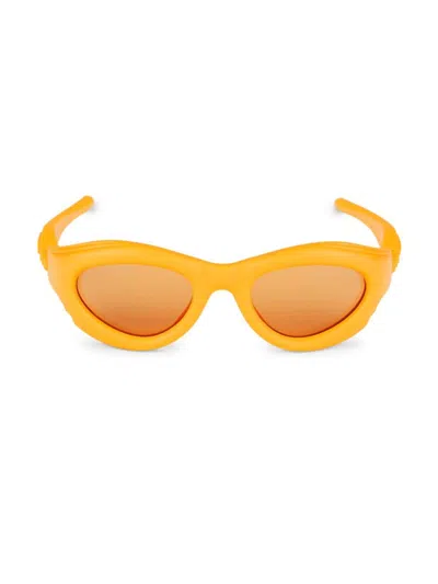 Bottega Veneta 51mm Cat Eye Sunglasses In Orange