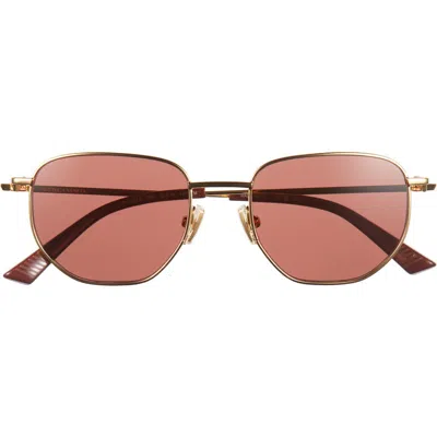 Bottega Veneta 52mm Pilot Sunglasses In Multi