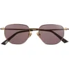 Bottega Veneta 52mm Pilot Sunglasses In Multi