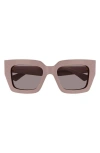 Bottega Veneta Bv1212s - Light Purple Sunglasses In Pink
