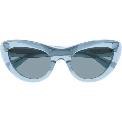 Bottega Veneta Bv1282s003 Light Blue Light Blue In Multicolor