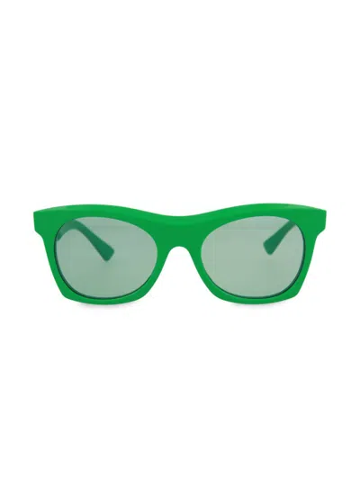 Bottega Veneta 54mm Square Sunglasses In Green
