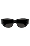 BOTTEGA VENETA BOTTEGA VENETA 57MM SQUARE SUNGLASSES