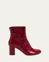 Bottega Veneta Atomic Bubble Bootie In Strawberry