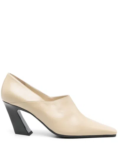Bottega Veneta Lewis Pumps 75mm In Nude