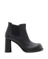 Bottega Veneta 80mm Cliff Chelsea Ankle Boots In Black
