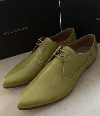Pre-owned Bottega Veneta $860  Mens Leather Shoes Color Chamomile 11 Us ( 44 Eu ) Italy