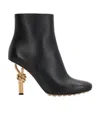 Bottega Veneta Knot Ankle Boot In Black