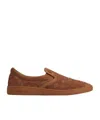 Bottega Veneta Sawyer Sneaker In Caramel