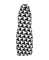 Bottega Veneta Vestito Wavy Triangle In Black