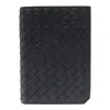 Bottega Veneta Bifold Wallet In Leather In Black