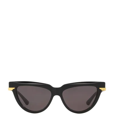 Bottega Veneta Acetate 06j000421 Sunglasses In Black