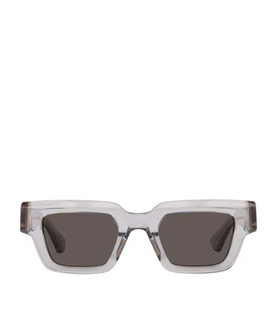 Bottega Veneta Eyewear Square Frame Sunglasses In Blue