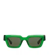 Bottega Veneta Acetate Bv1230s Sunglasses In Green