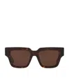 Bottega Veneta Acetate Bv1276s Sunglasses In Brown