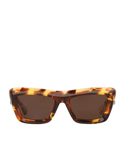 Bottega Veneta Acetate Bv1283s Sunglasses In Brown