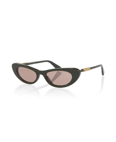 Bottega Veneta Acetate Cat-eye Sunglasses Bv1447s In Black