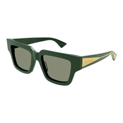 Bottega Veneta Acetate Green Sunglasses