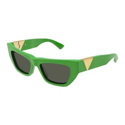 Bottega Veneta Acetate Green Sunglasses