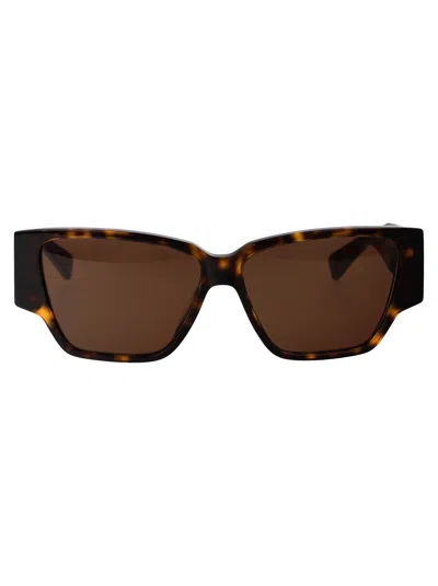 Bottega Veneta Acetate Havana Brown Sunglasses