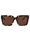 Bottega Veneta Acetate Havana Sunglasses