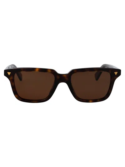 BOTTEGA VENETA BOTTEGA VENETA ACETATE HAVANA SUNGLASSES