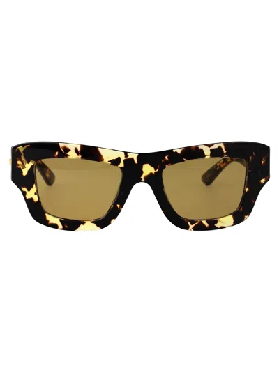 Bottega Veneta Acetate Havana Sunglasses