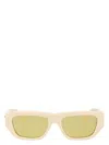 Bottega Veneta Acetate Ivory Sunglasses