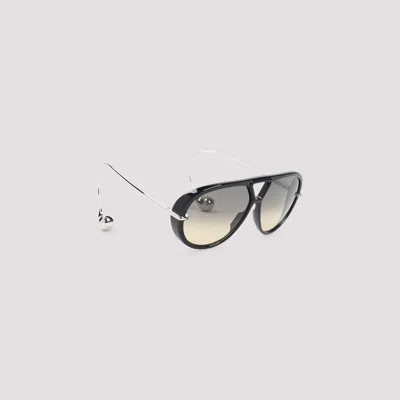 Bottega Veneta Acetate Sunglasses In Black