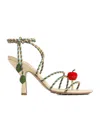 Bottega Veneta Adam Sandal Buff In Buff/windswept/avocado/dark Praline