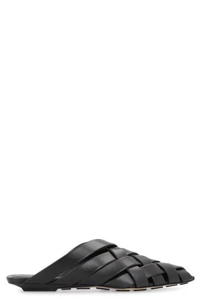 Bottega Veneta Alfie Leather Mules