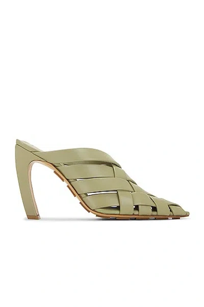 Bottega Veneta Alfie Mule Pump In Travertine