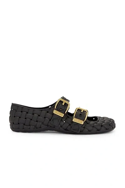 Bottega Veneta Amy Flat In Black