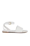 Bottega Veneta Amy Flat Sandal In String