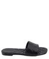 Bottega Veneta Quilted Leather Flat Slide Sandals