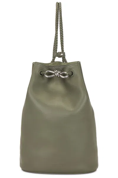 Bottega Veneta Andiamo Backpack In Green