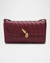 Bottega Veneta Andiamo Bag Shoulder Bag In Burgundy