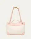 Bottega Veneta Andiamo Canvas And Nappa Small Top-handle Bag