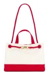 Bottega Veneta Andiamo Canvas Bag