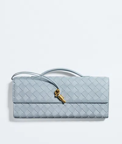 Bottega Veneta Andiamo Clutch In Glacial
